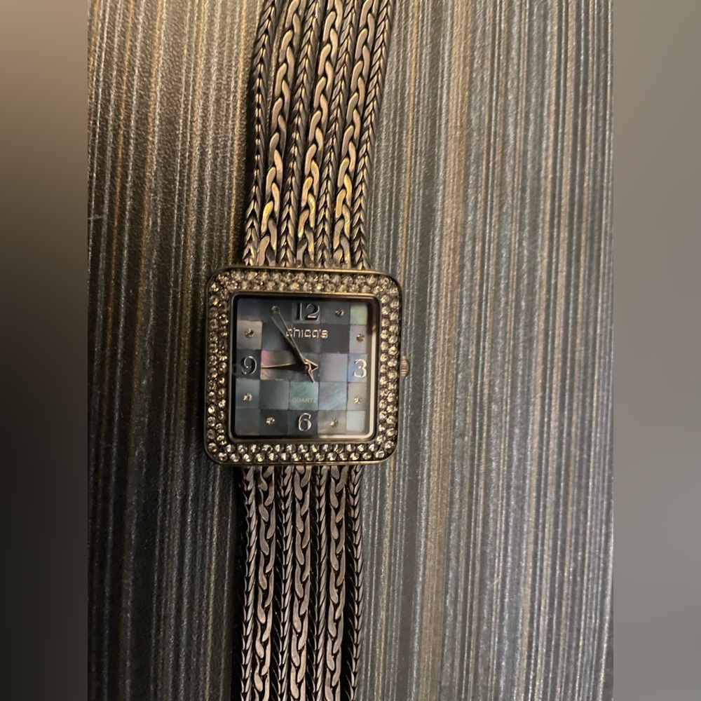 Chicos Ladies Watch with Rhinestone